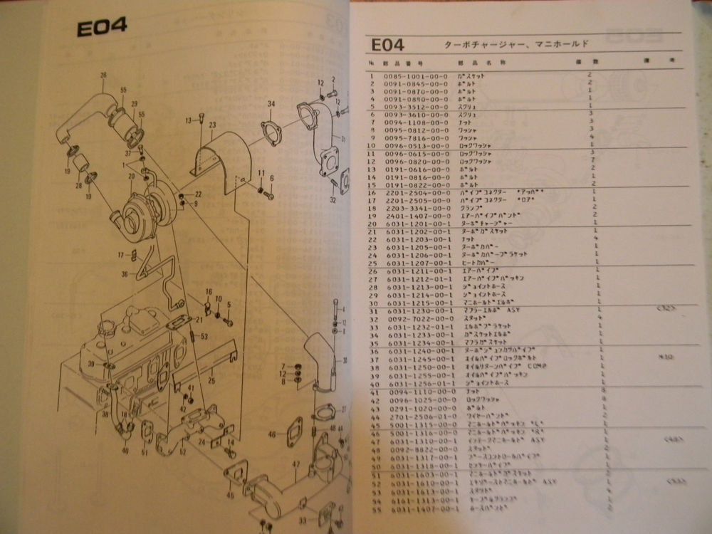 Hinomoto E394 Parts Manual | eBay