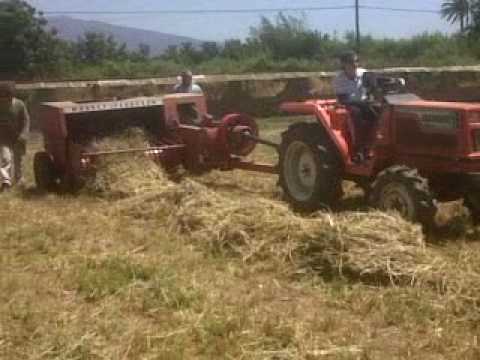 Tractor Hinomoto 4X4 ... conducido por MARTIN LOPEZ - YouTube