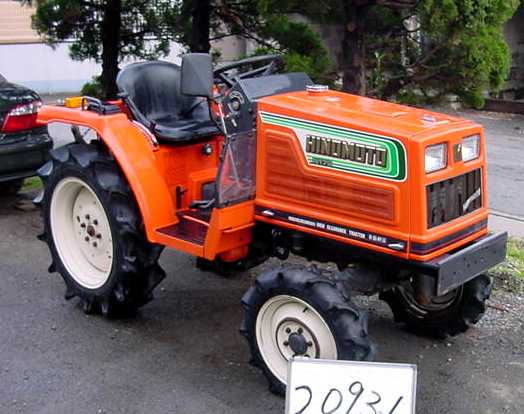 Hinomoto N179 MFWD (orange)