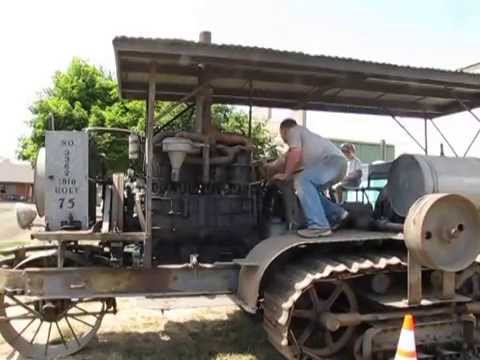 AIS Holt 75 Tractor by Bill Prine at Antique Powerland - YouTube