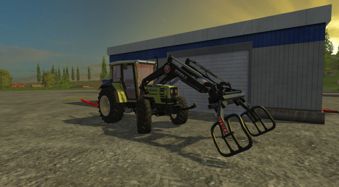 Hürlimann H488FL tractor V 2.0 - Farming Simulator 2015 / 15 mod