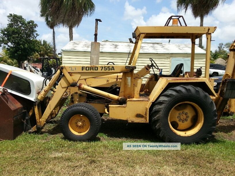 Ford 755 backhoe weight
