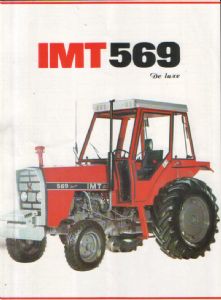IMT Tractor 569 De Luxe Brochure