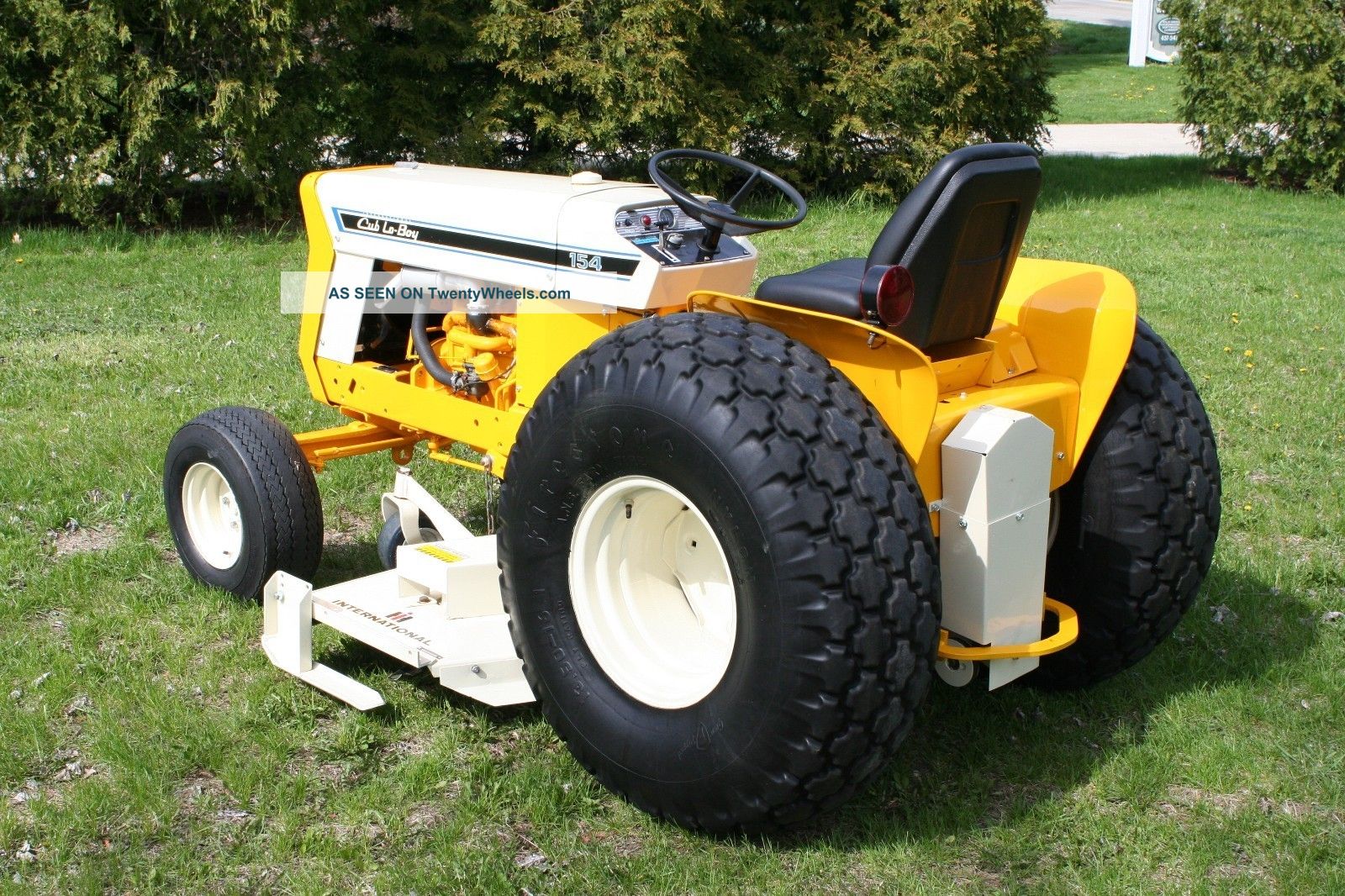 Completely Reconditioned Ih Cub 154 Lo - Boy Tractor With Mod. 3160 60 ...