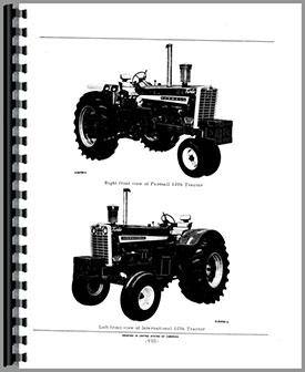 International Harvester 21206 Tractor Parts Manual (HTIH-P1206)
