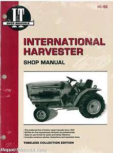International Harvester 234 234 Hydro 244 254 Tractor Manual : IH-55 ...
