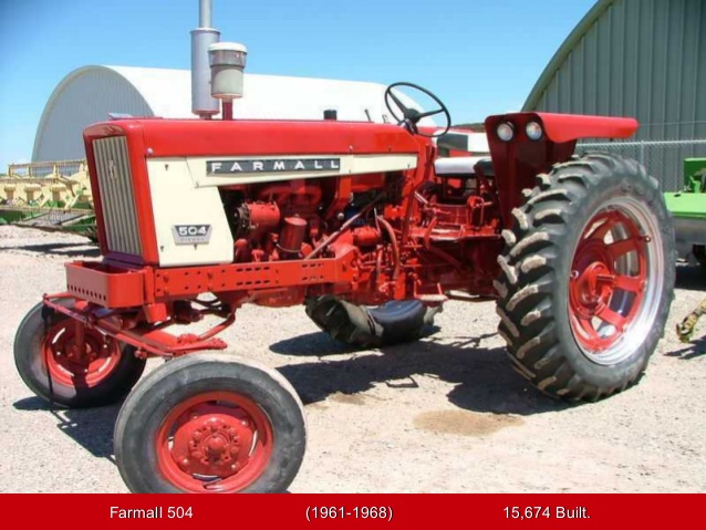 Farm tractors by the international harvester company!