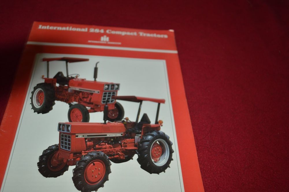 International Harvester 284 Tractor Dealers Brochure YABE3 | eBay