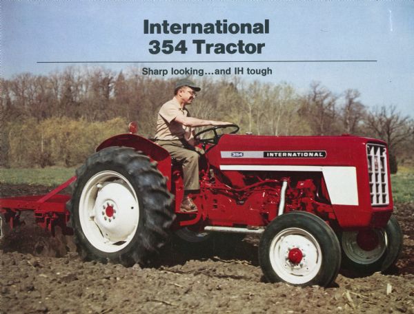 International 354 Tractor Brochure | Print | Wisconsin Historical ...