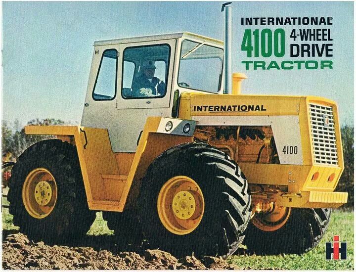 4100 FWD Ad | Farmall, IH Tractors #3 | Pinterest