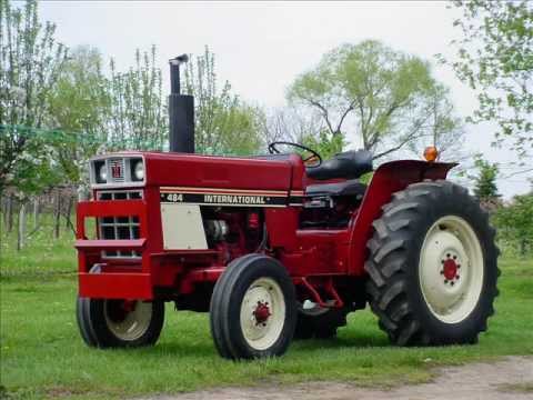 IH 484 tractor restoration - YouTube