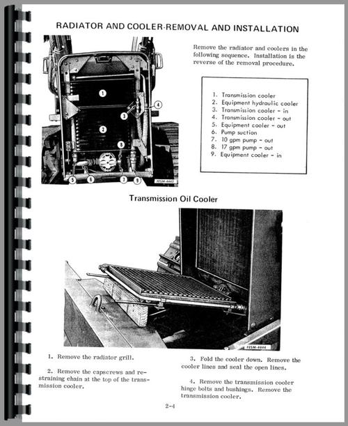 Service Manual for International Harvester 500C Crawler Sample Page ...