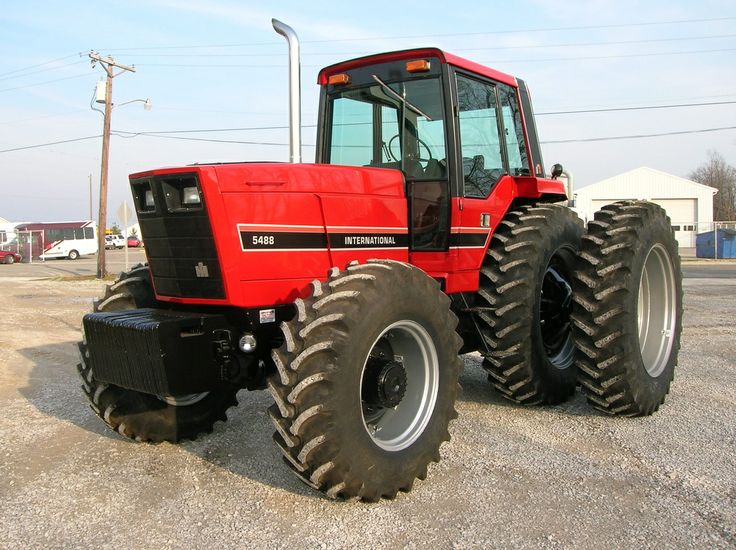 Tractors restored 88 series International Harvester ih 5488 ih 5288 ih ...