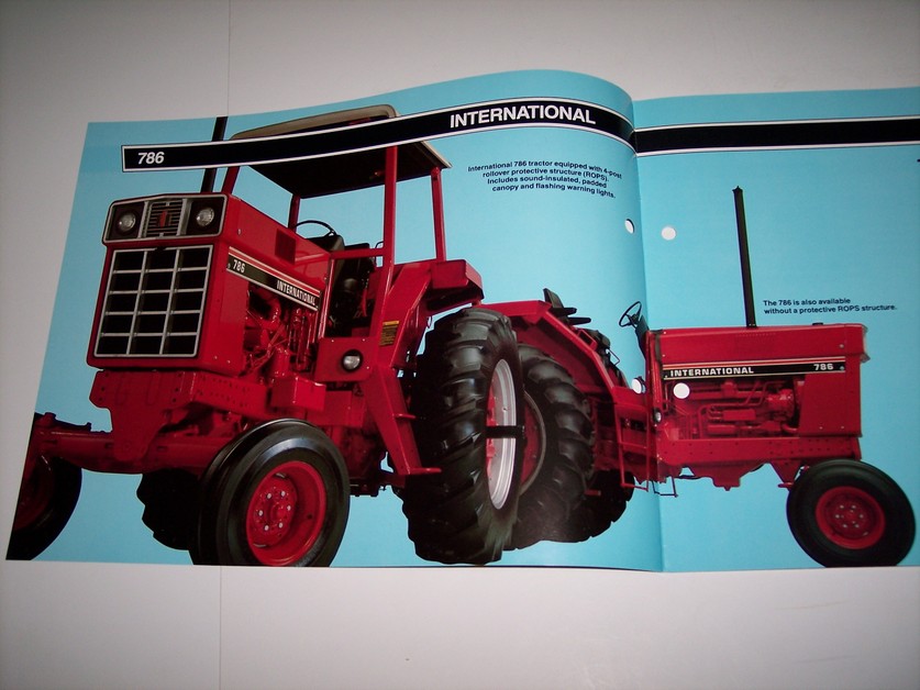 Details about International Harvester IH 786 Tractor sales Brochure ...