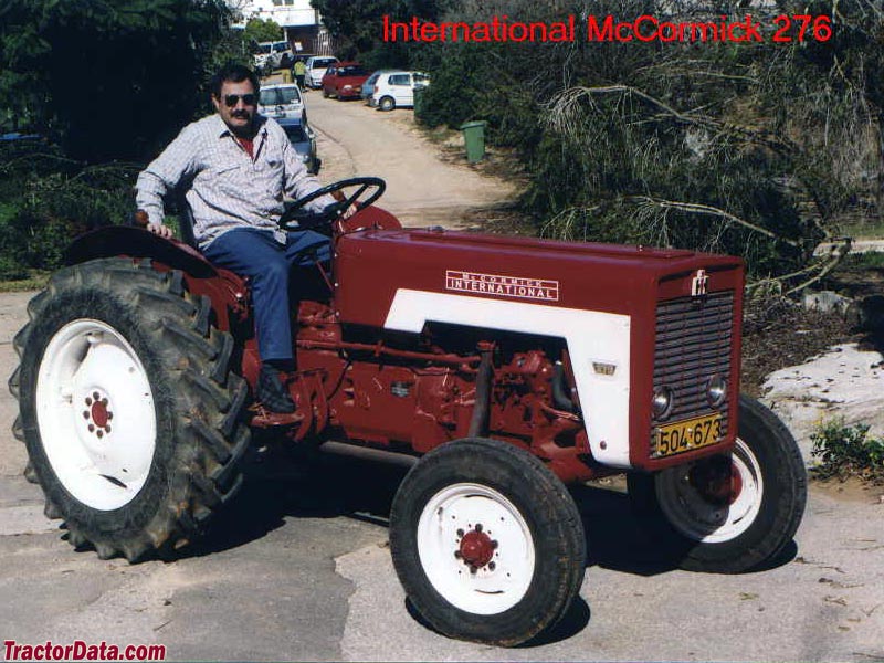 TractorData.com International Harvester 276 tractor photos information