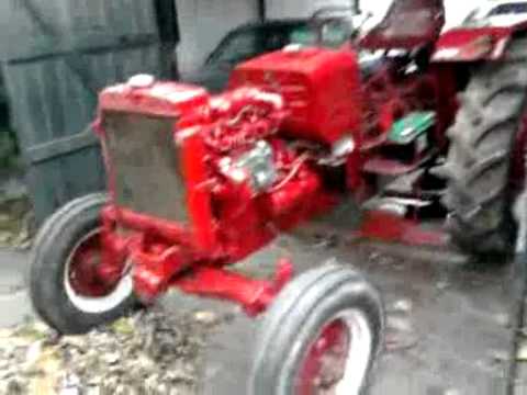 mccormick international harvester D 439 tractor coldstart - YouTube