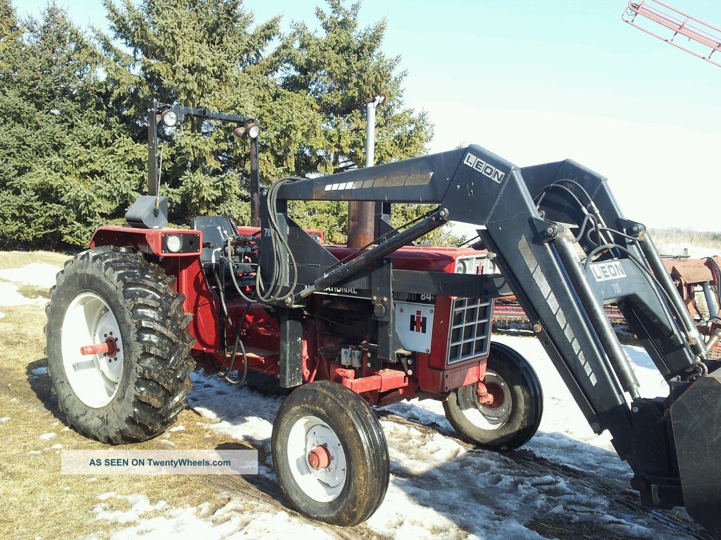 Ih International Harvester Hydro 84 With Loader Tractors photo