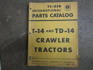 International-Harvester-T14-T-14-TD14-TD-14-crawler-tractor-parts ...