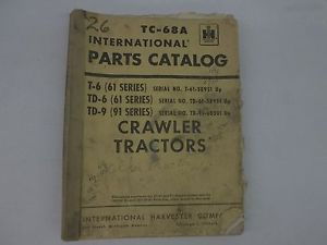 International-Harvester-TD-6-T-6-TD-9-TD-61-Crawler-Dozer-Tractor ...