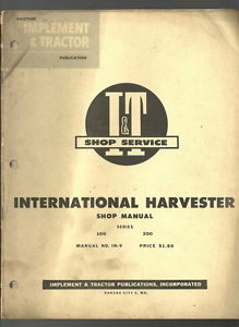 INTERNATIONAL-HARVESTER-I-amp-T-SHOP-MANUAL-No-IH-9