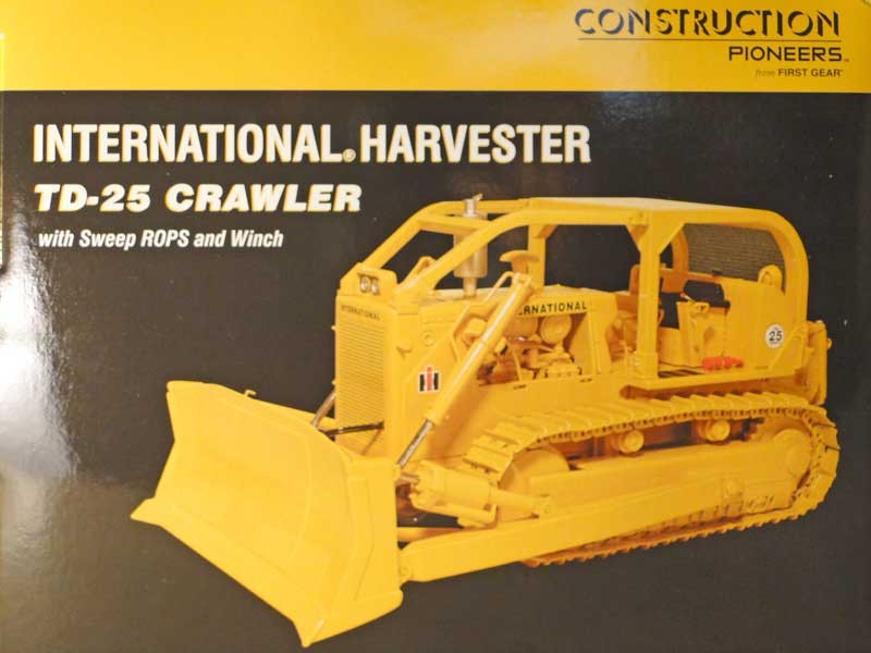 Diecast4U 1:25 First Gear International Harvester TD-25 Crawler - with ...