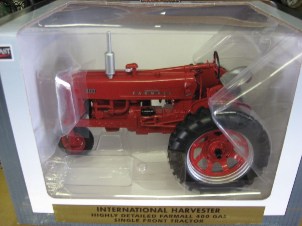 16 IH International Harvester Farmall 400 tractor w/ single front ...