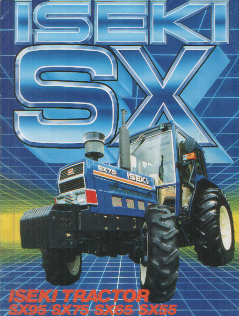 Iseki Tractors SX55 SX65 SX75 SX95 Brochure