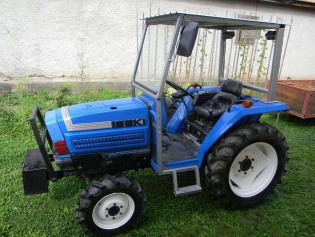 Tractor japonez ISEKI TA262 + remorca 3t cu frana+cultivator nou 1,60m ...