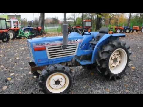 Мини-трактор ISEKI TL-2100 с плугом ПН-1-35 с ...