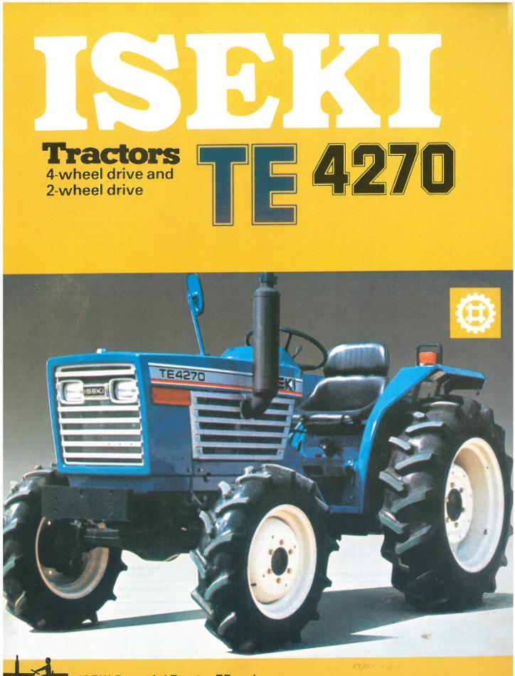 Iseki Tractor TE4270 Brochure