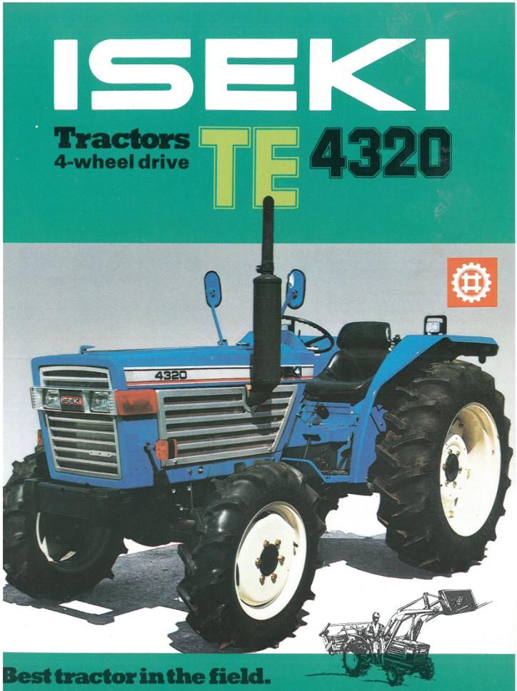 Iseki Tractor TE4320 Brochure
