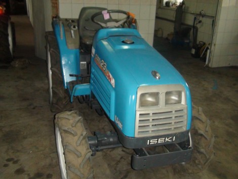 Iseki Sial TF23f,japán traktor,összkerekes,23 lóerős,talajmaróval