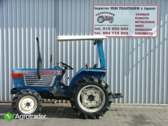 Mini traktorek Iseki TL2301, 23KM, 4x4 Kąkolewo • Agrotrader.pl