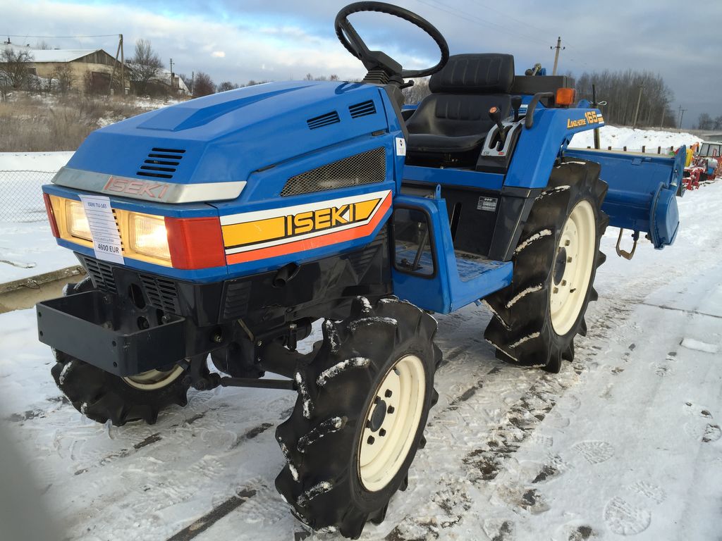 ISEKI TU-165 mini traktorių pardavimas Lietuvoje, pirkti mini ...