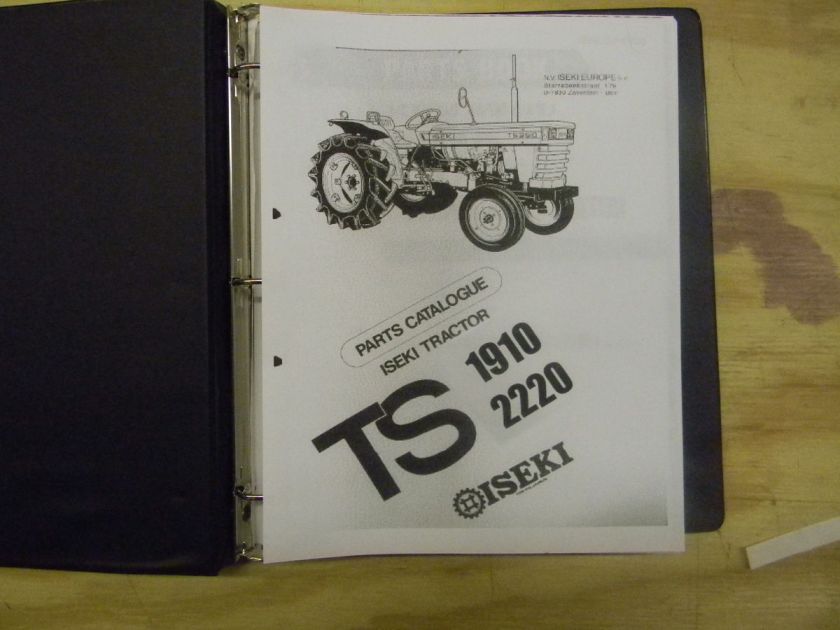 Iseki TS1910 TS2220 (Bolens G192) Tractor Parts Manual on PopScreen