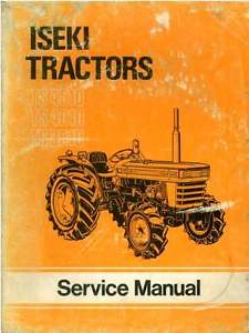 Details about Iseki Tractor TS3510 TS4010 TS4510 Workshop Service