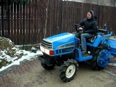 ISEKI TU 157 4x4 - LANDHOPE-Traktorek ogrodniczy - YouTube