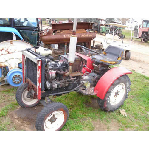 Salvaged Iseki TX2140 tractor for used parts | EQ-19454 | All States ...