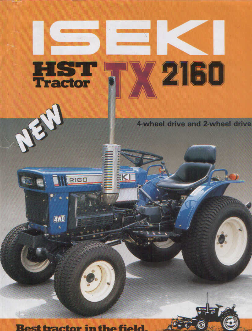 Iseki Tractor HST TX2160 Brochure