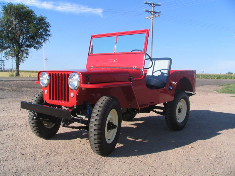 1948 WILLYS JEEP CJ2A - Front 3/4 - 43248