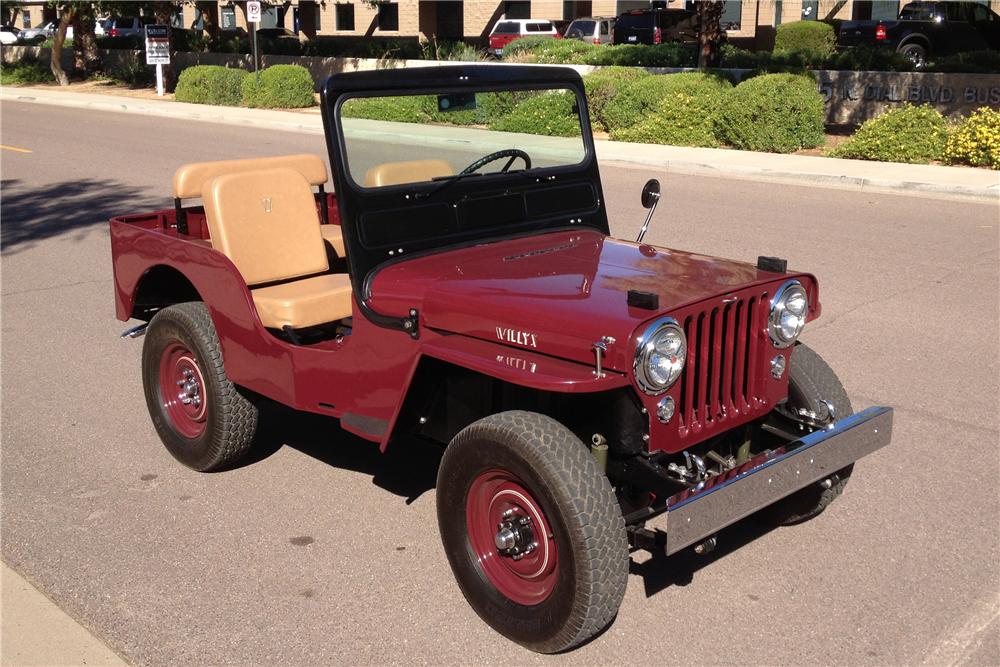 1952 WILLYS CJ3A - Front 3/4 - 137614