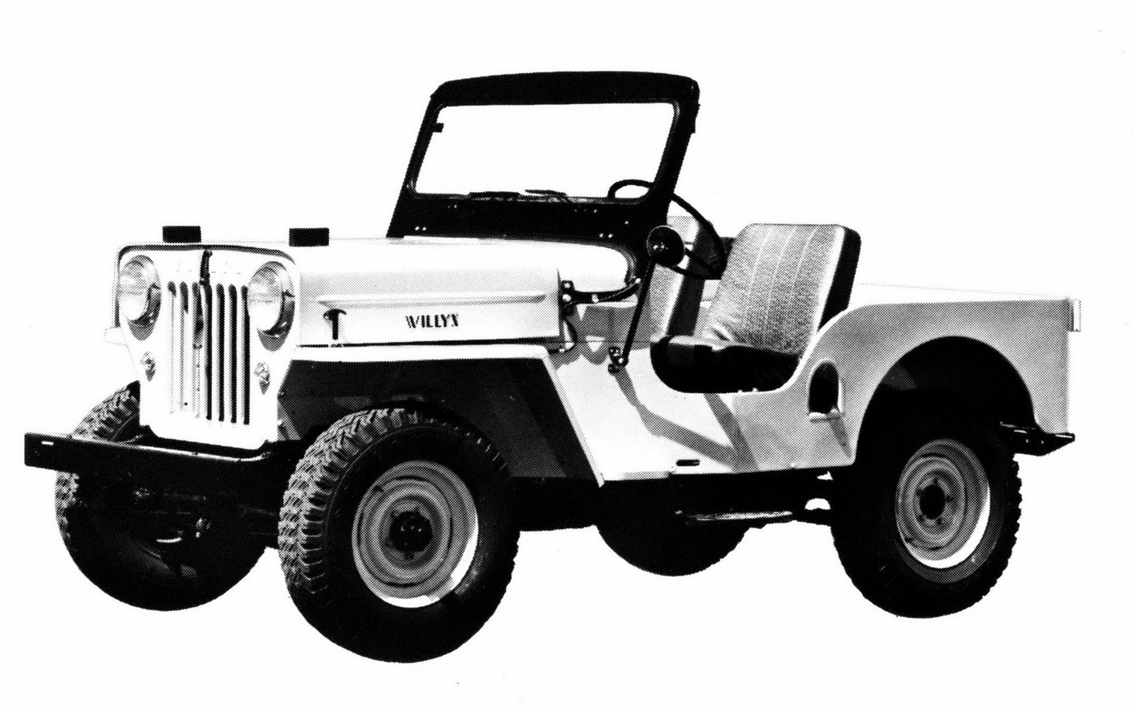 Car Pictures: Jeep CJ-3B 1953