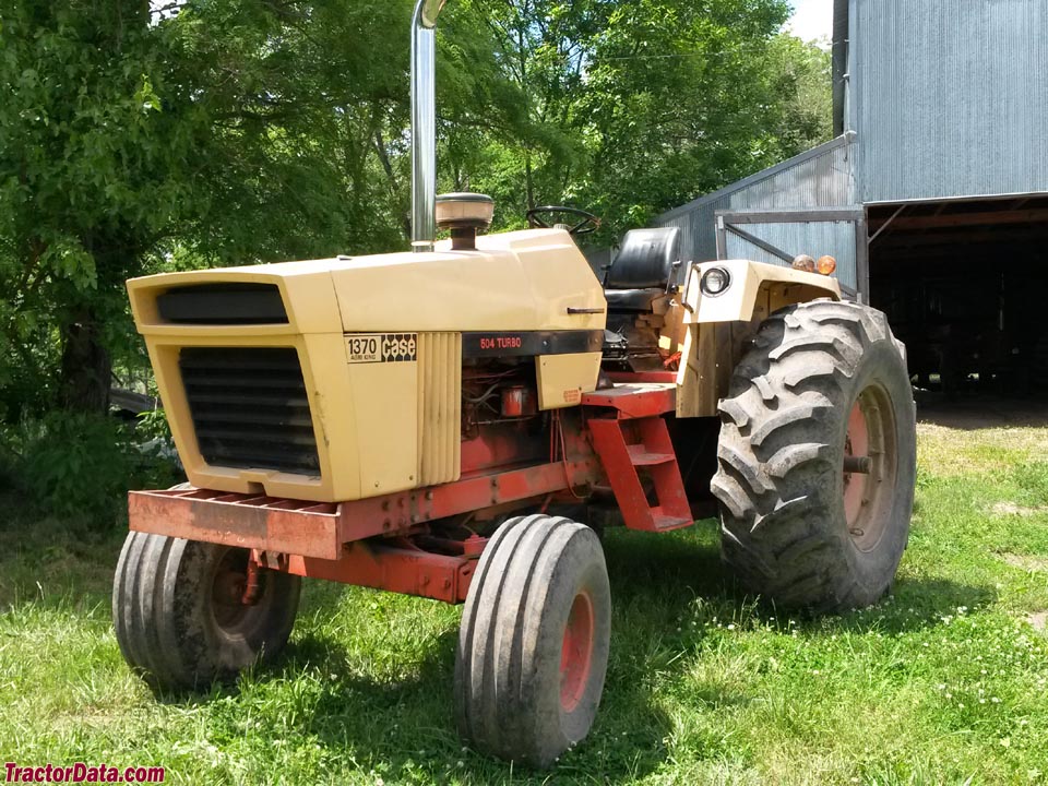 1973 J.I. Case model 1370 tractor. Photo courtesy of Matt Jolly