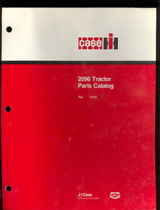 1985 J I CASE PARTS CATALOG MODEL 2096 TRACTORS | eBay