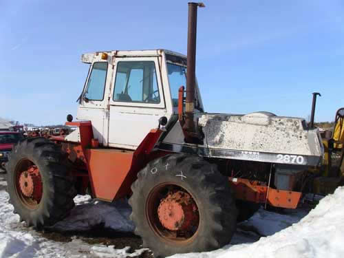 Salvaged J I Case 2870 tractor for used parts | EQ-21774 | All States ...