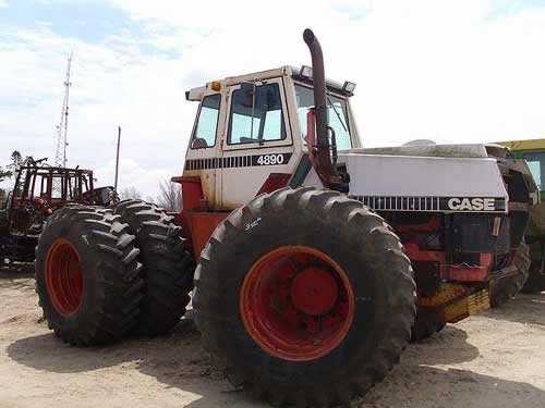 Salvaged J I Case 4890 tractor for used parts - EQ-22166