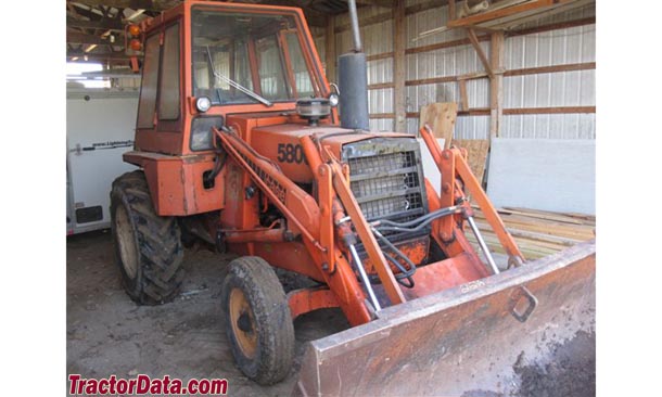 TractorData.com J.I. Case 580C industrial tractor photos information