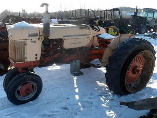 Salvaged J I Case 600 tractor for used parts - EQ-23839