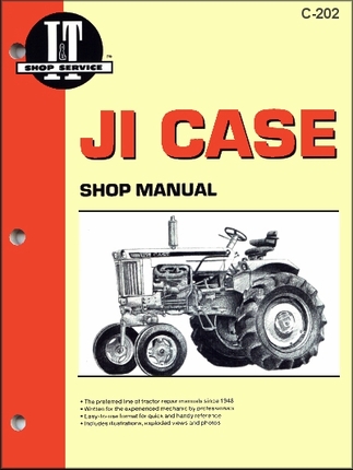 JI Case Repair Manual 500, 600, 900B, 730, 830, 930, 1030, 430, 440 ...