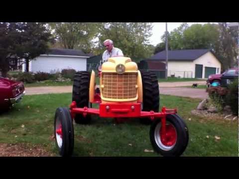 1956 Case '300' tractor beautifully restored. - YouTube